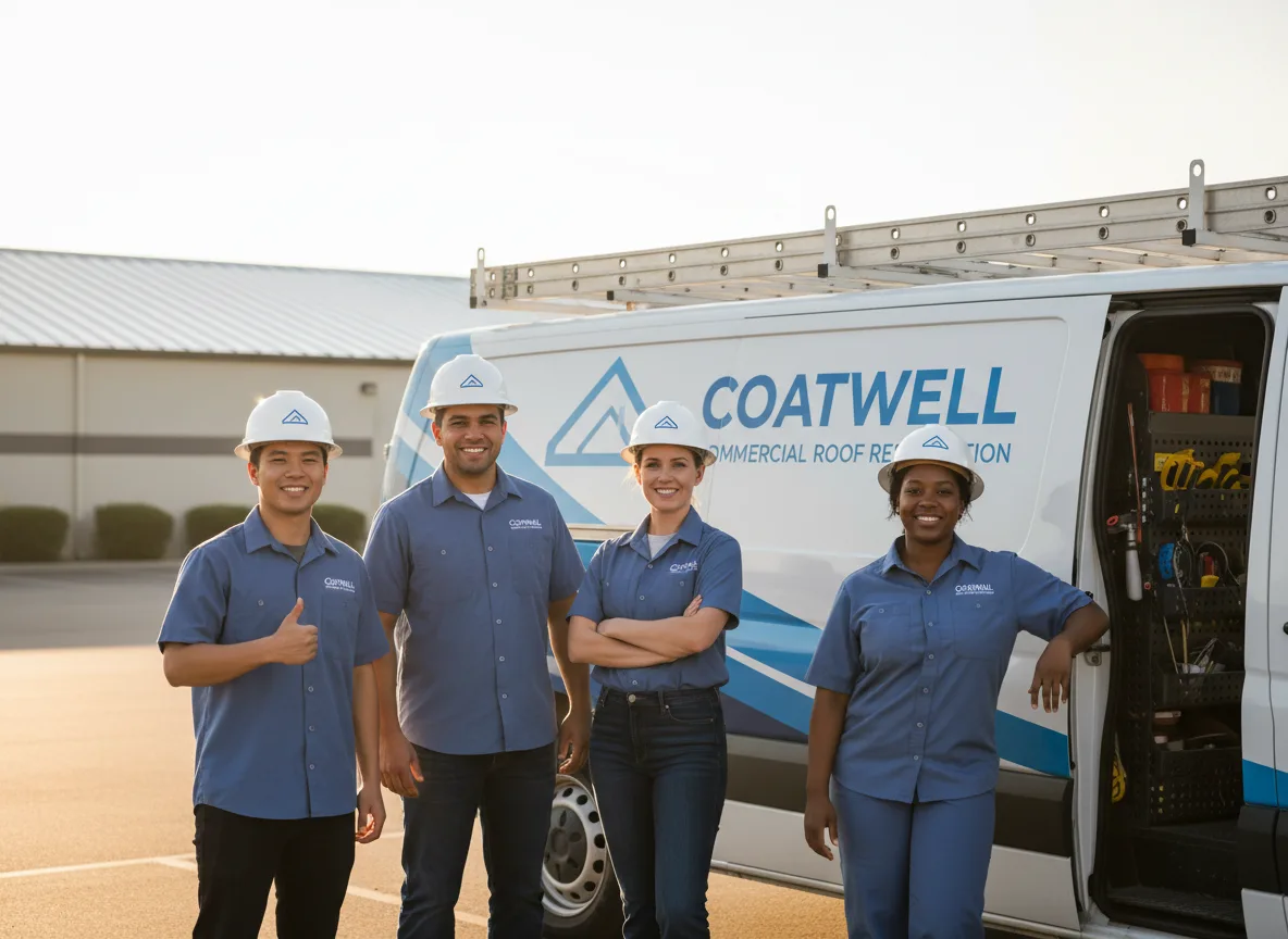 Commercial roof coating company in Sheffield, IA